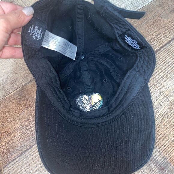 Nightmare Before Christmas Hat Adjustable Size Black Disney - Picture 2 of 6